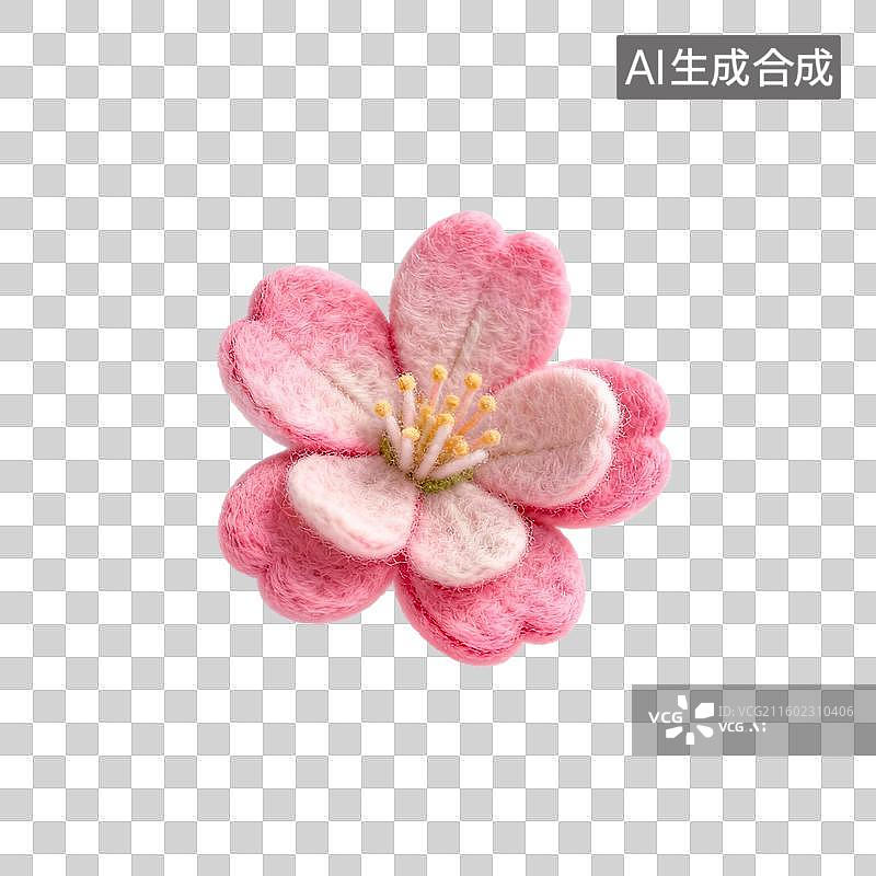 【AI数字艺术】粉色的樱花图片素材