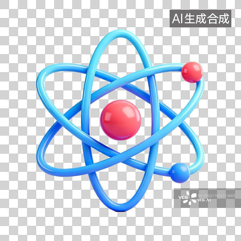 【AI数字艺术】粒子科技图标图片素材
