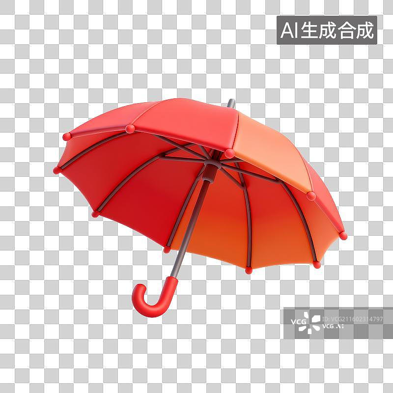 【AI数字艺术】一把雨伞图片素材