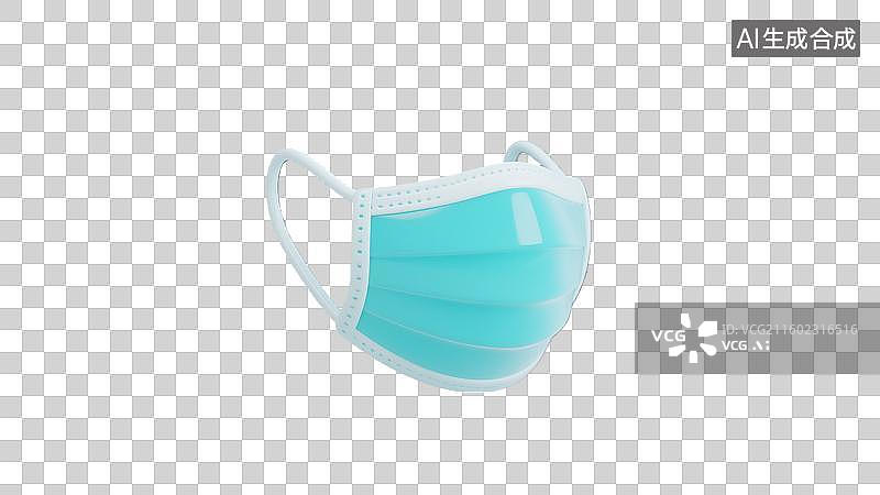 【AI数字艺术】3d轻质感医疗健康图标图片素材