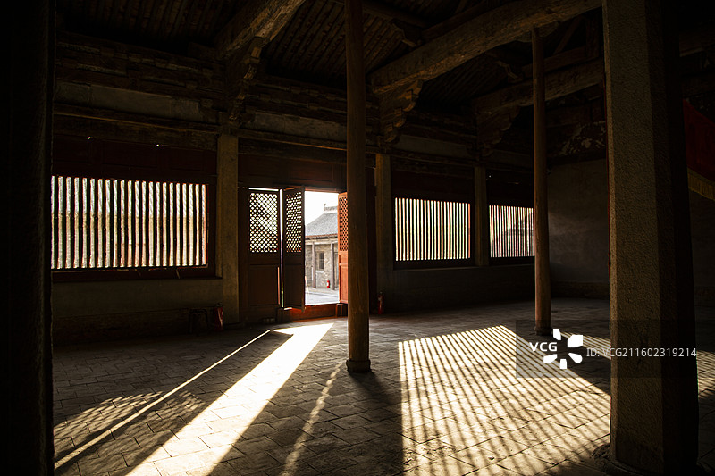 山西省长治市上党区看寺村正觉寺图片素材