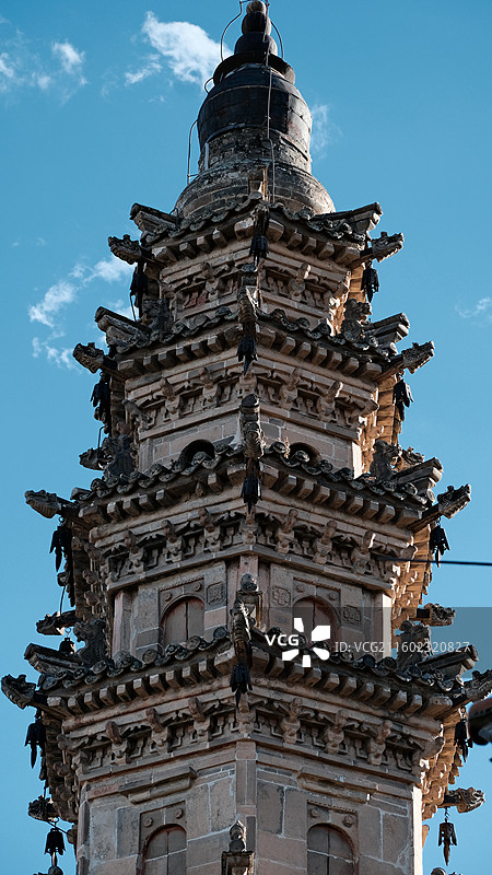 水神堂灵应宝塔之一图片素材