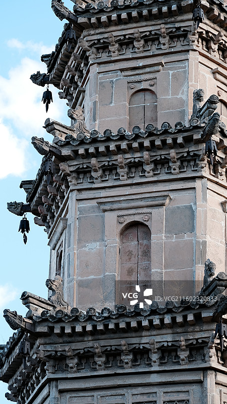 水神堂灵应宝塔之二图片素材