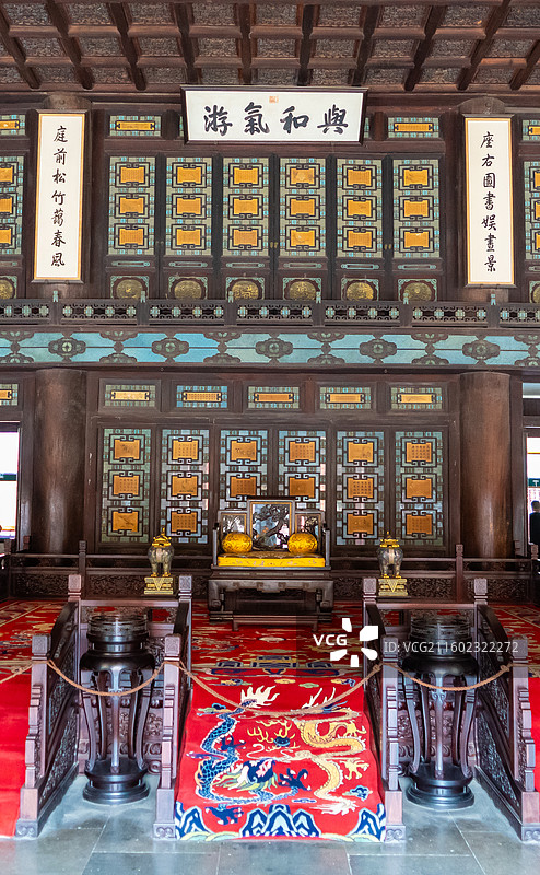 北京故宫乐寿堂图片素材