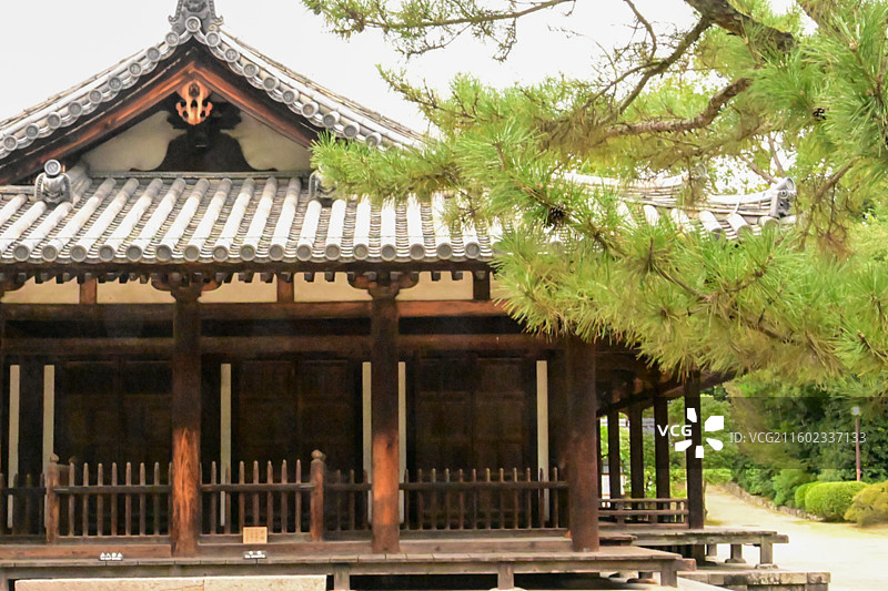 日本奈良唐招提寺图片素材