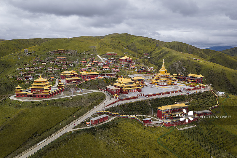 色达东嘎寺图片素材