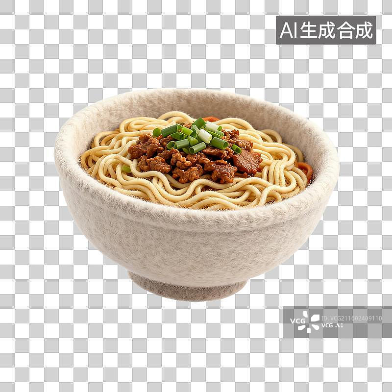 【AI数字艺术】一碗美味的面条图片素材