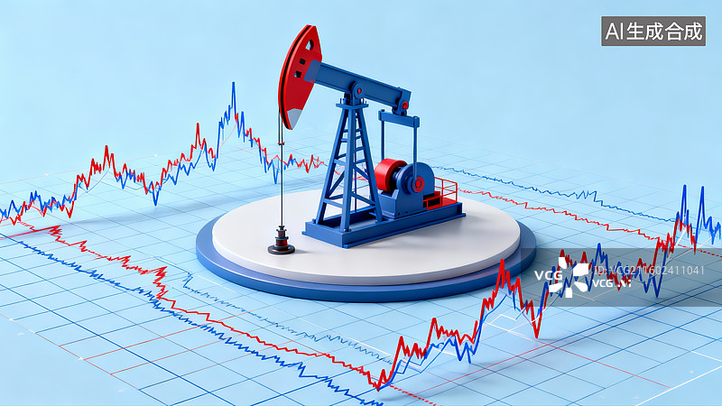 【AI数字艺术】石油经济，传统能源，环境保护，石油图片素材