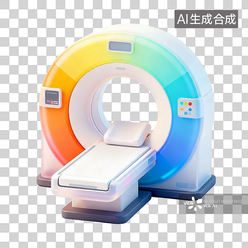 【AI数字艺术】3D轻拟物科技感医疗用品元素建模图片素材