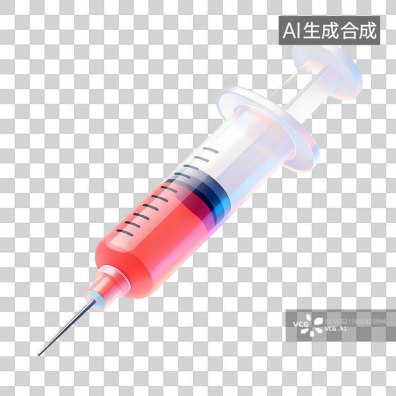 【AI数字艺术】3D轻拟物科技感医疗用品元素建模图片素材
