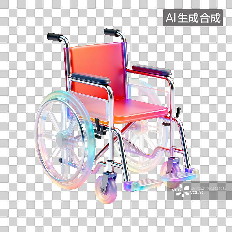 【AI数字艺术】3D轻拟物科技感医疗用品元素建模图片素材