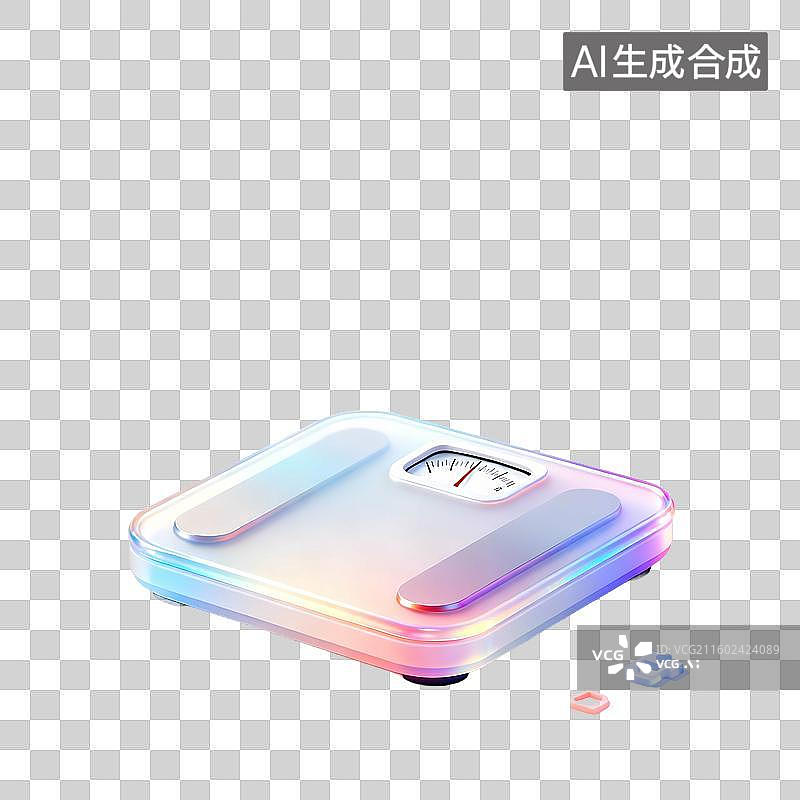 【AI数字艺术】3D轻拟物科技感医疗用品元素建模图片素材