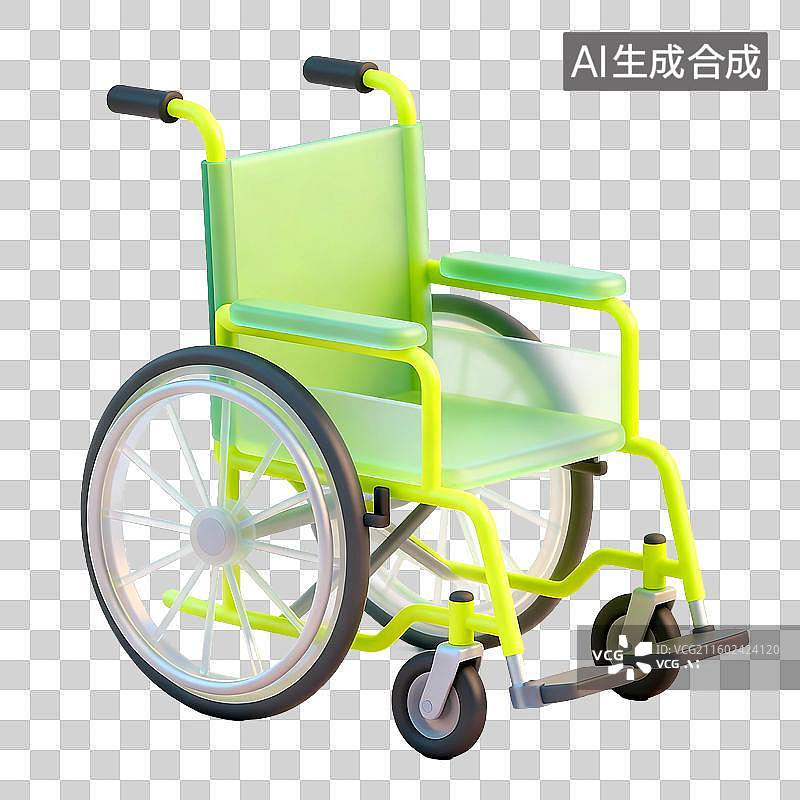 【AI数字艺术】3D轻拟物科技感医疗用品元素建模图片素材