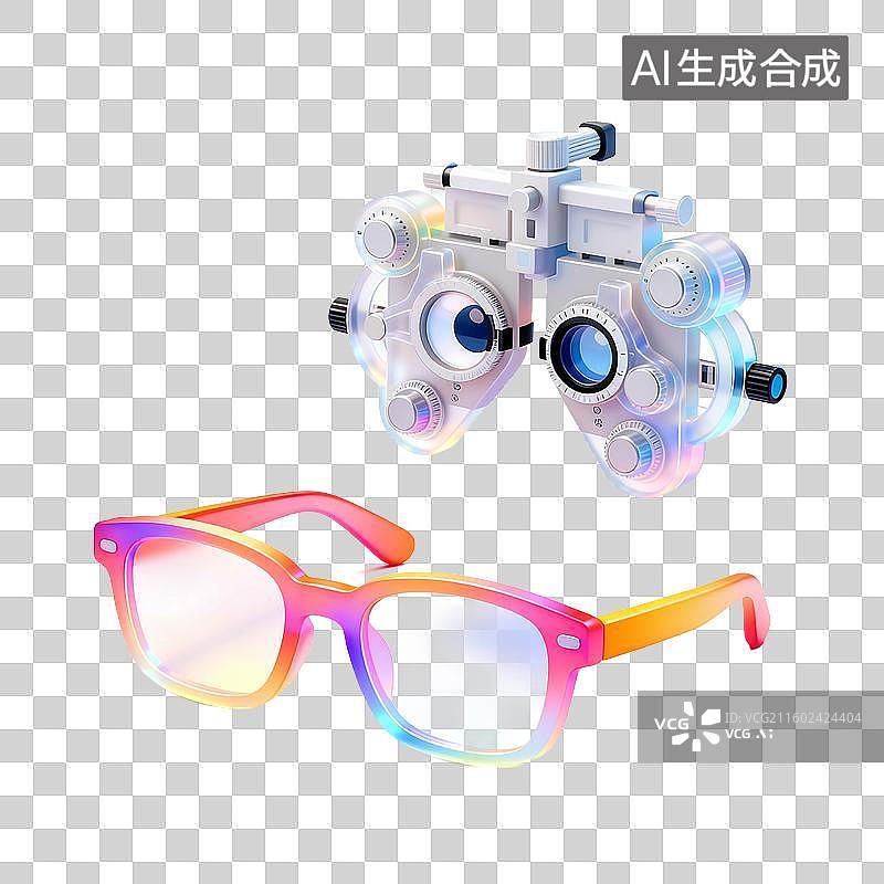 【AI数字艺术】3D轻拟物科技感医疗用品元素建模图片素材