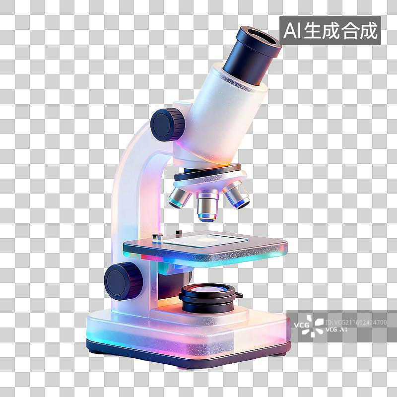 【AI数字艺术】3D轻拟物科技感医疗用品元素建模图片素材