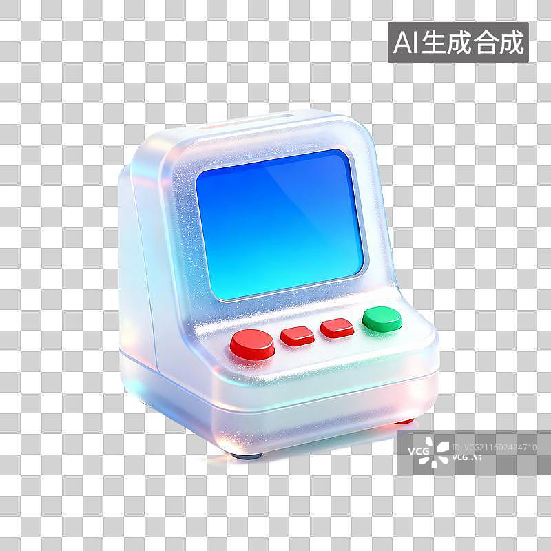 【AI数字艺术】3D轻拟物科技感医疗用品元素建模图片素材