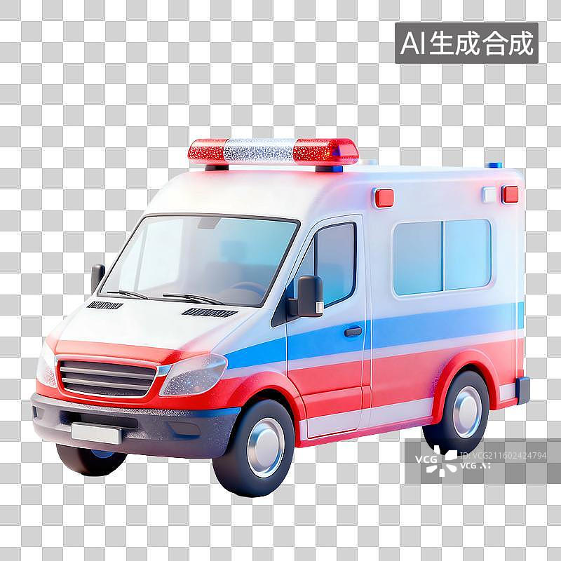 【AI数字艺术】3D轻拟物科技感医疗用品元素建模图片素材