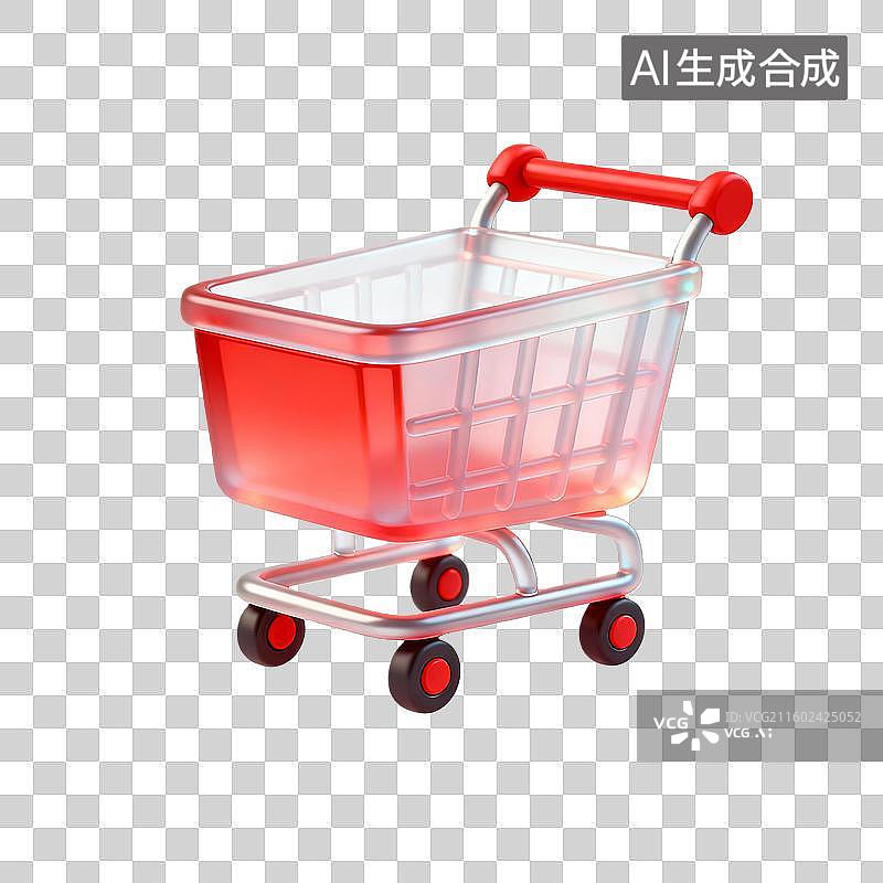 【AI数字艺术】电商购物装饰促销元素图片素材