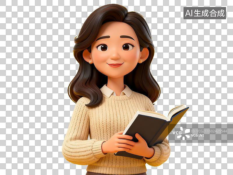 【AI数字艺术】38 妇女节主题 女性教师免抠素材图片素材