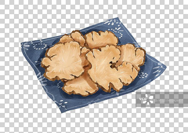 川芎中药材药材插画海报图片素材