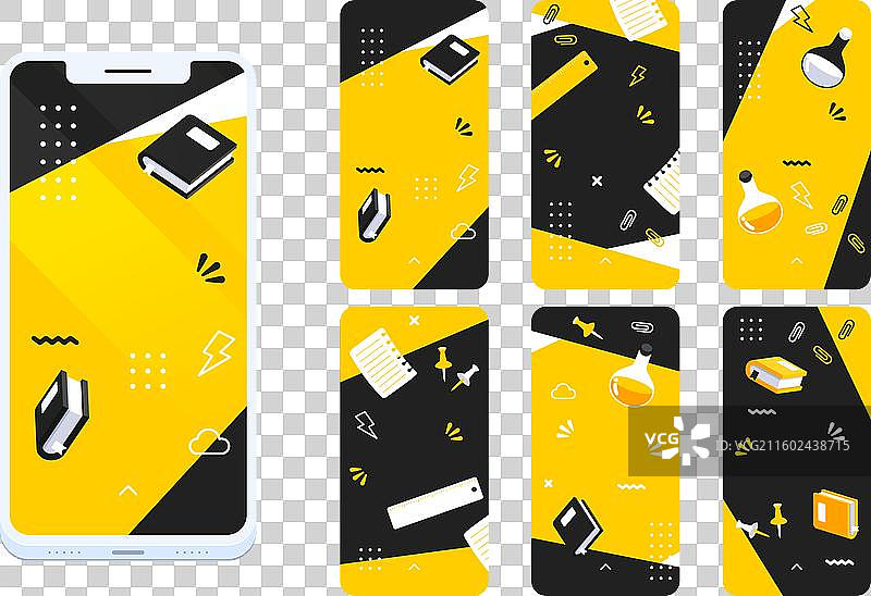 渐变返校季Instagram故事图片素材