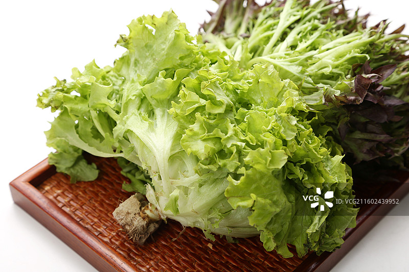 新鲜珊湖生菜图片素材