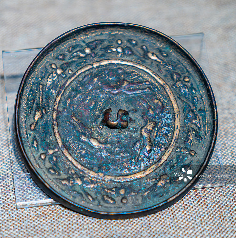 铜镜 定西博物馆图片素材