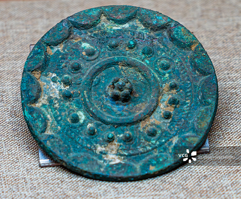 铜镜 定西博物馆图片素材