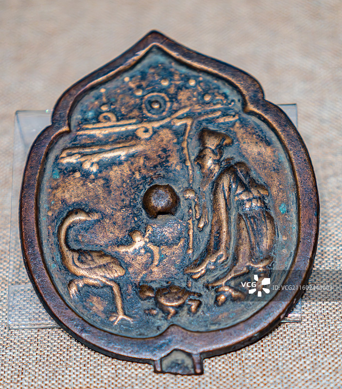 铜镜 定西博物馆图片素材