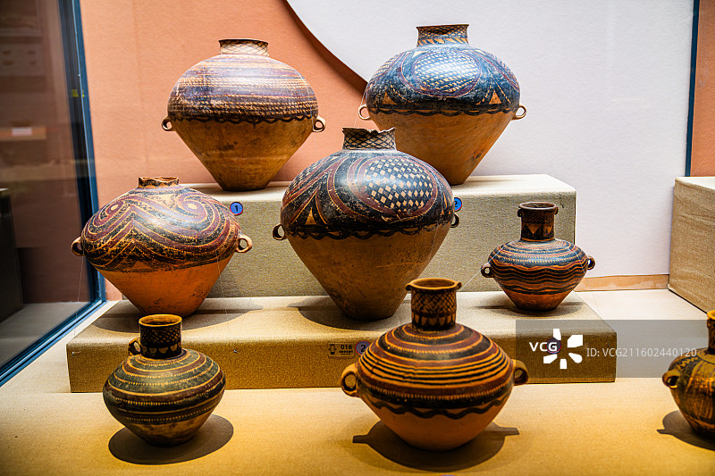 定西博物馆 陶器图片素材