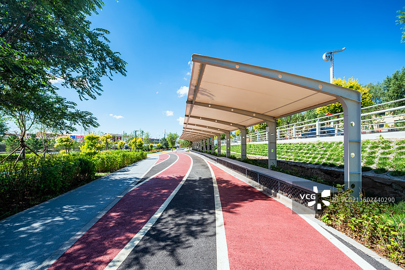 张家口尚义县市民公园，民政服务，市政公园，民生图片素材