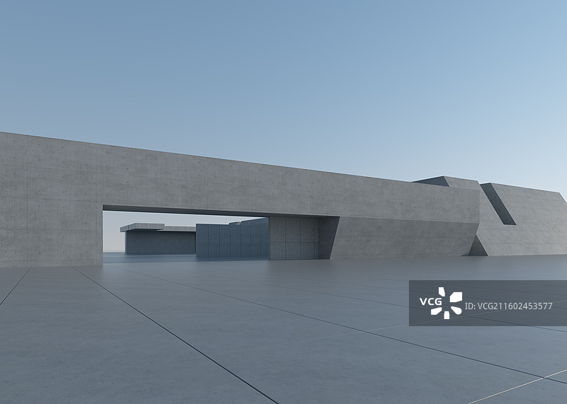 汽车广告背景广场建筑图片素材