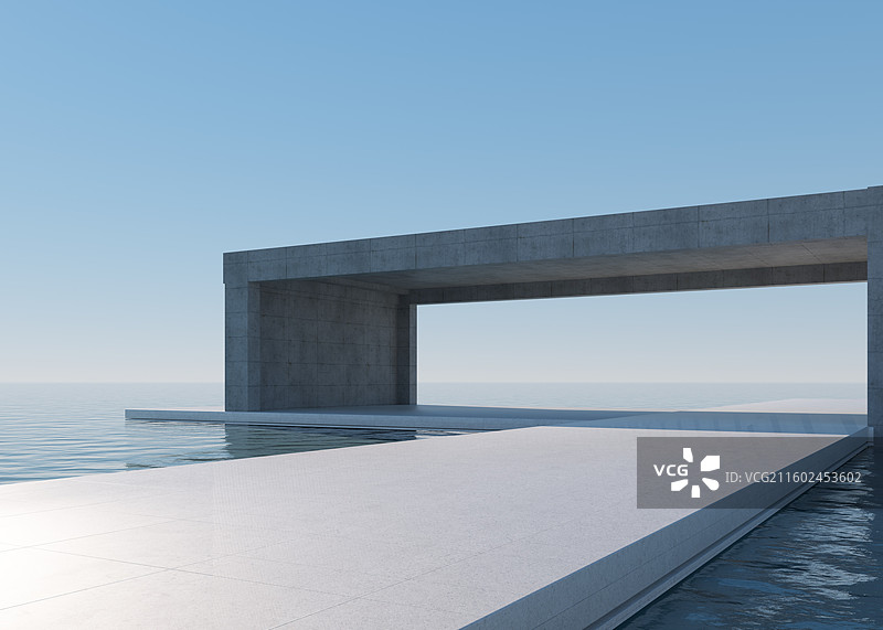 汽车广告背景广场建筑图片素材