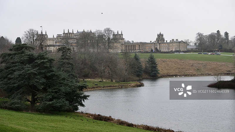 远眺丘吉尔庄园图片素材