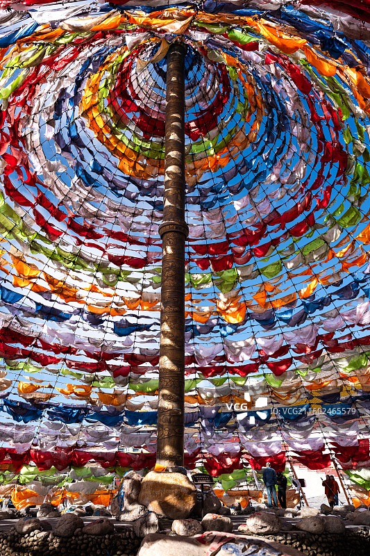 青海日月山图片素材