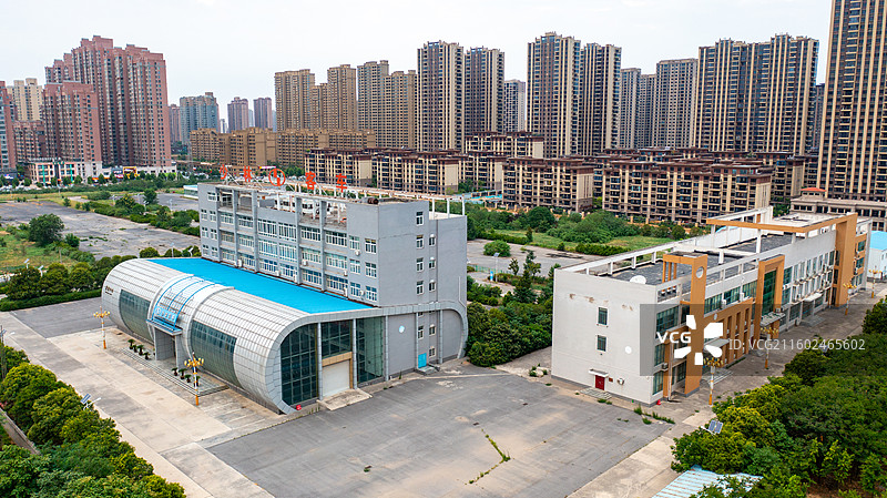 河南郑州荥阳少林汽车办公场地图片素材