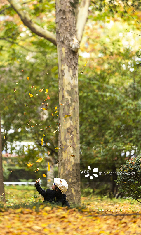 立冬寻色银河公园图片素材