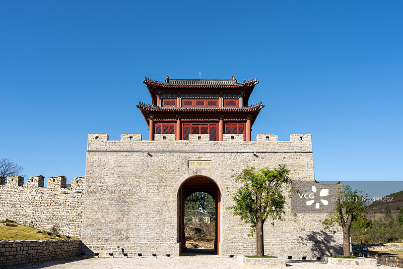 章丘锦阳关齐长城关城图片素材