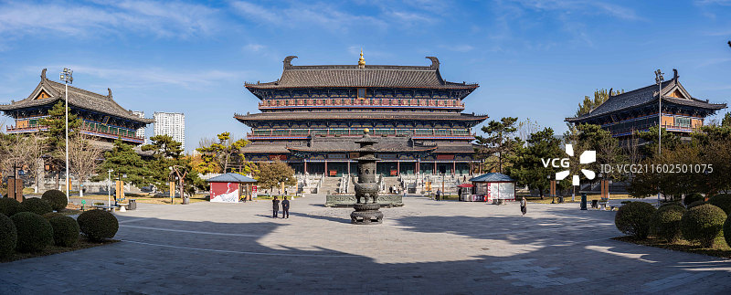 广佑寺。古建筑的魅力，每一砖每一瓦都在诉说历史。图片素材