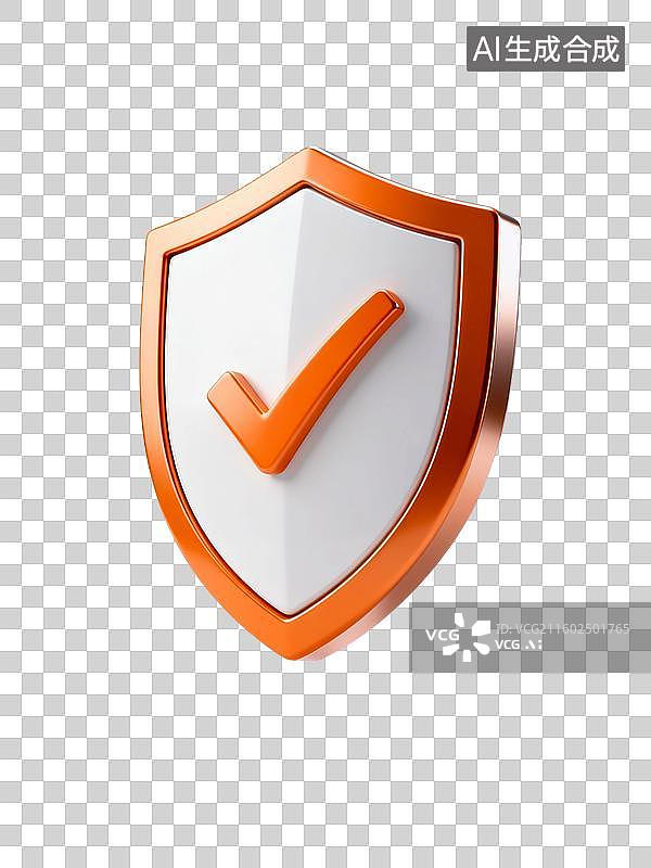 【AI数字艺术】3D卡通盾牌元素图片素材