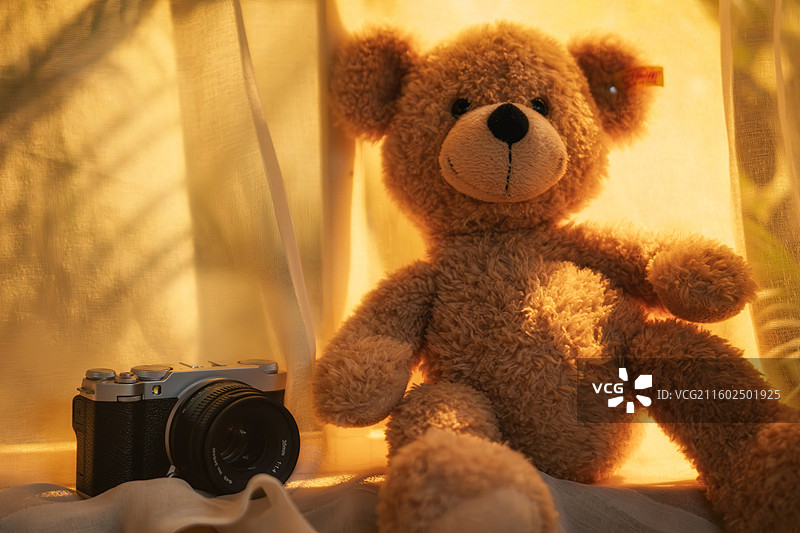 小巧复古文艺相机图片素材