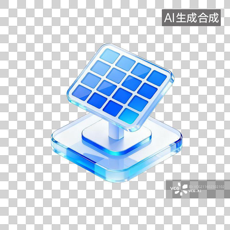 【AI数字艺术】现代太阳能板展示清洁能源图片素材
