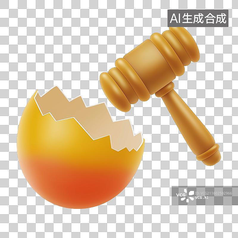 【AI数字艺术】砸金蛋图片素材