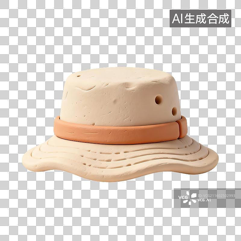 【AI数字艺术】渔夫帽插画图片素材