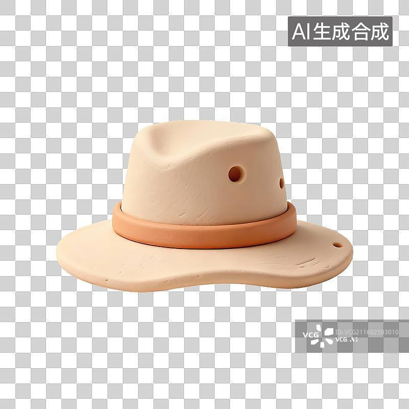 【AI数字艺术】渔夫帽插画图片素材