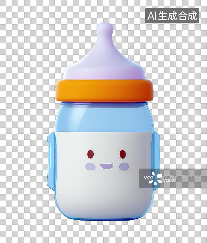 【AI数字艺术】奶瓶图片素材
