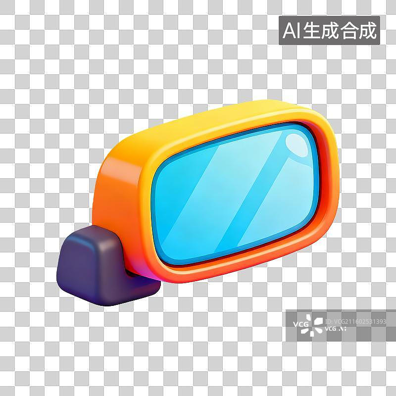 【AI数字艺术】汽车后视镜图片素材