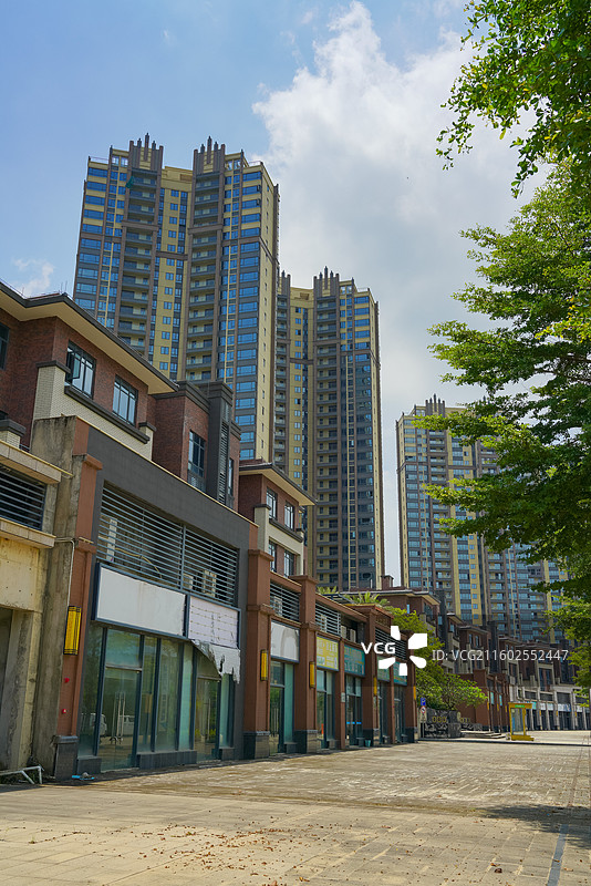 广东省河源市源城区，工业大道北，万隆湖景一号，万隆钓鱼台图片素材