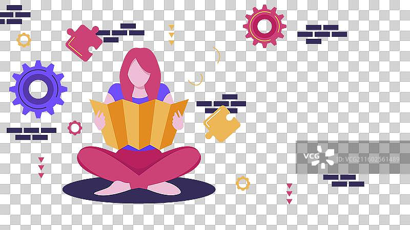 平面逃生室YouTube缩略图图片素材