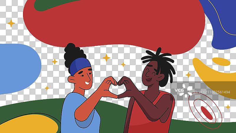 黑人历史月庆祝活动YouTube缩略图图片素材